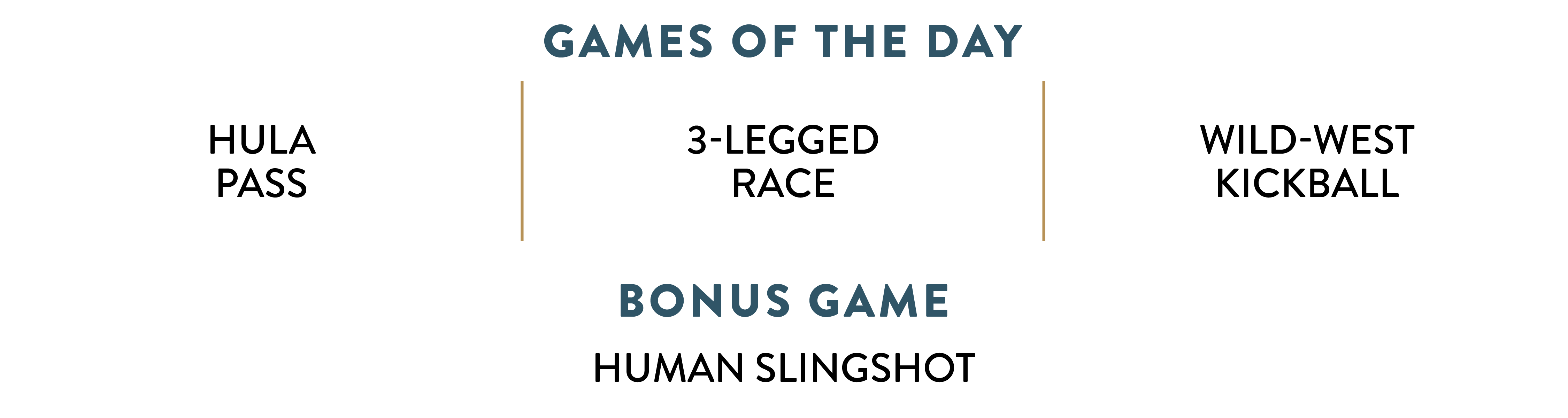 Field Day Games Field Day Games